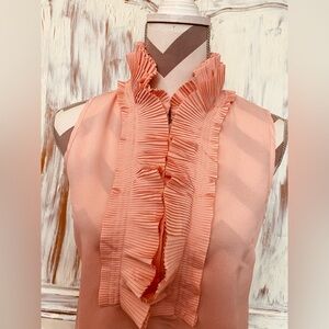 Ruffled Mao neck Blouse🧡